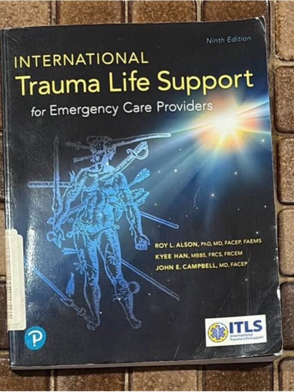 International Trauma Life Support (ITLS) Textbook - Black & Blue Cover